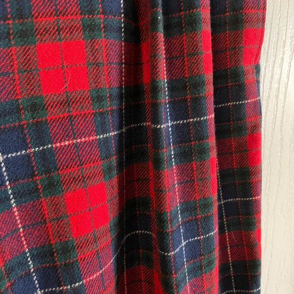 Vintage Pendleton Xmas Check Plaid Wool Shorts | Size Large - Picture 5 of 10